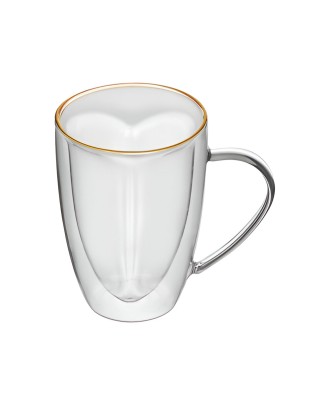 Cana din sticla, 365 ml, Amour Clear - SIMONA'S COOKSHOP